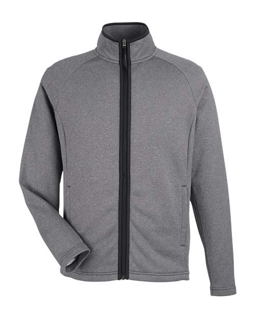 Men's Venture Heathered Stripe Full-Zip Jacket