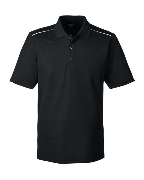Men's Radiant Performance Piqué Polo with Reflective Piping