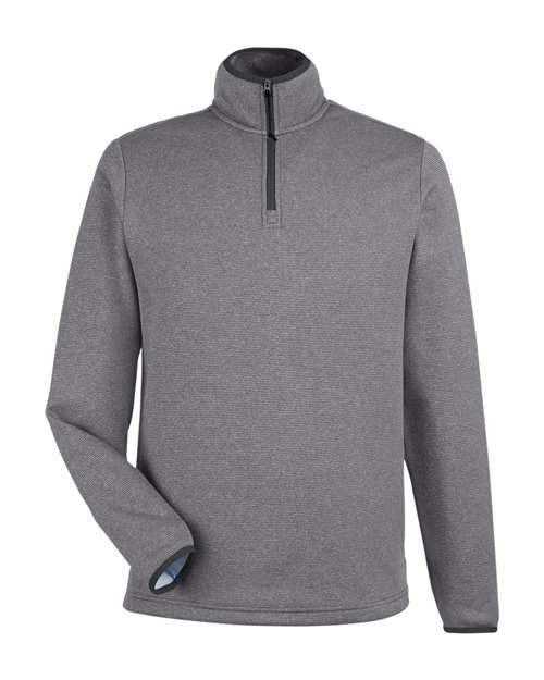 Men's Venture Heathered Stripe Quarter-Zip Pullover