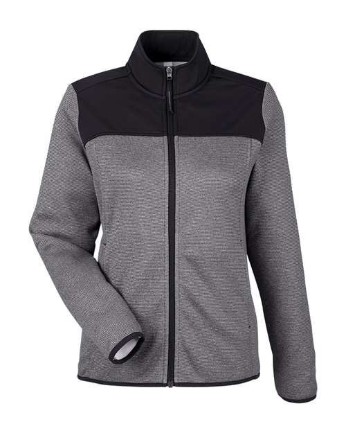 Women's Venture Heathered Stripe Hybrid Jacket