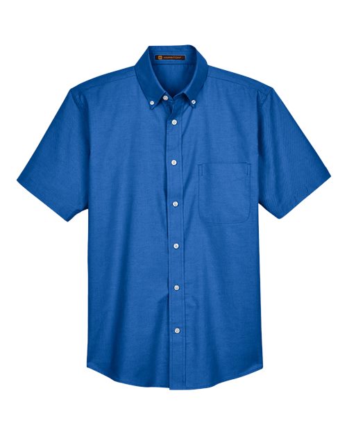 Men's Oxford Short Sleeve with Stain-Release