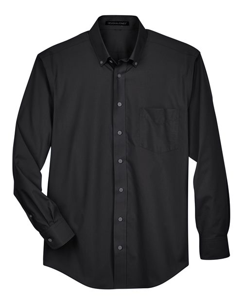 Men's Crown Collection® Broadcloth Woven Dress Shirt