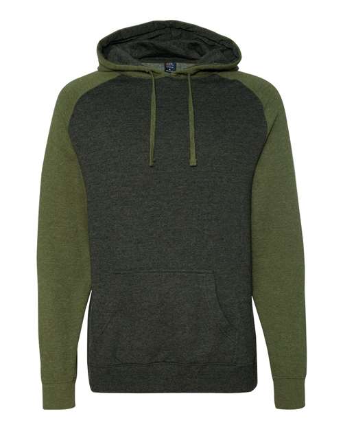 Unisex Raglan Hooded Sweatshirt