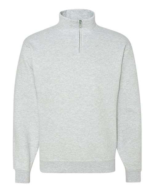 Unisex Nublend® Cadet Collar Quarter-Zip Sweatshirt