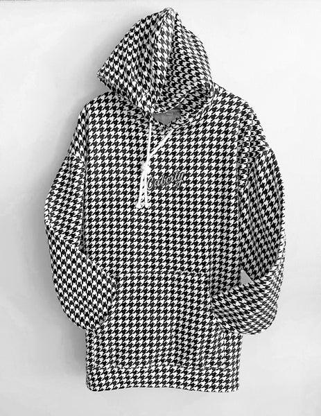 Houndstooth Cabcity hoodie