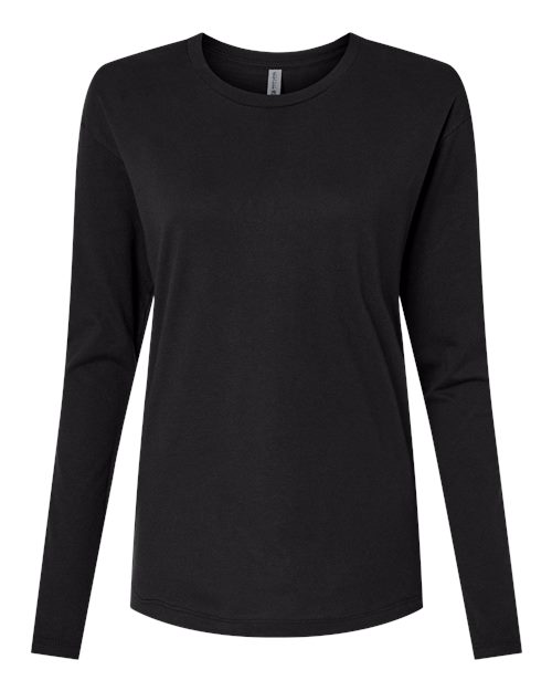 Women's Cotton Relaxed Long Sleeve T-Shirt