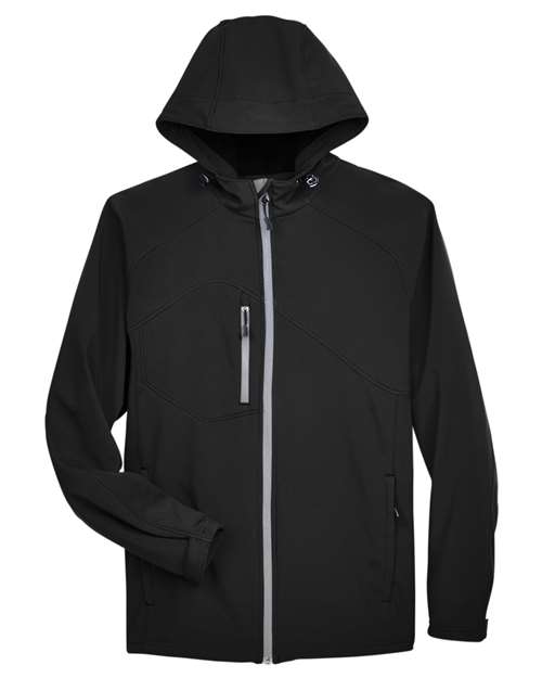 Men's Prospect Two-Layer Fleece Bonded Soft Shell Hooded Jacket