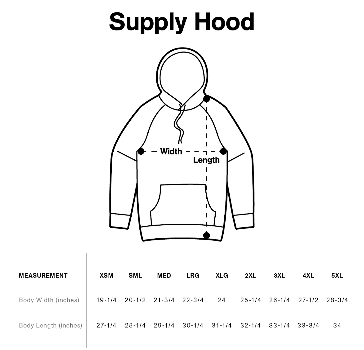 SUPPLY HOOD